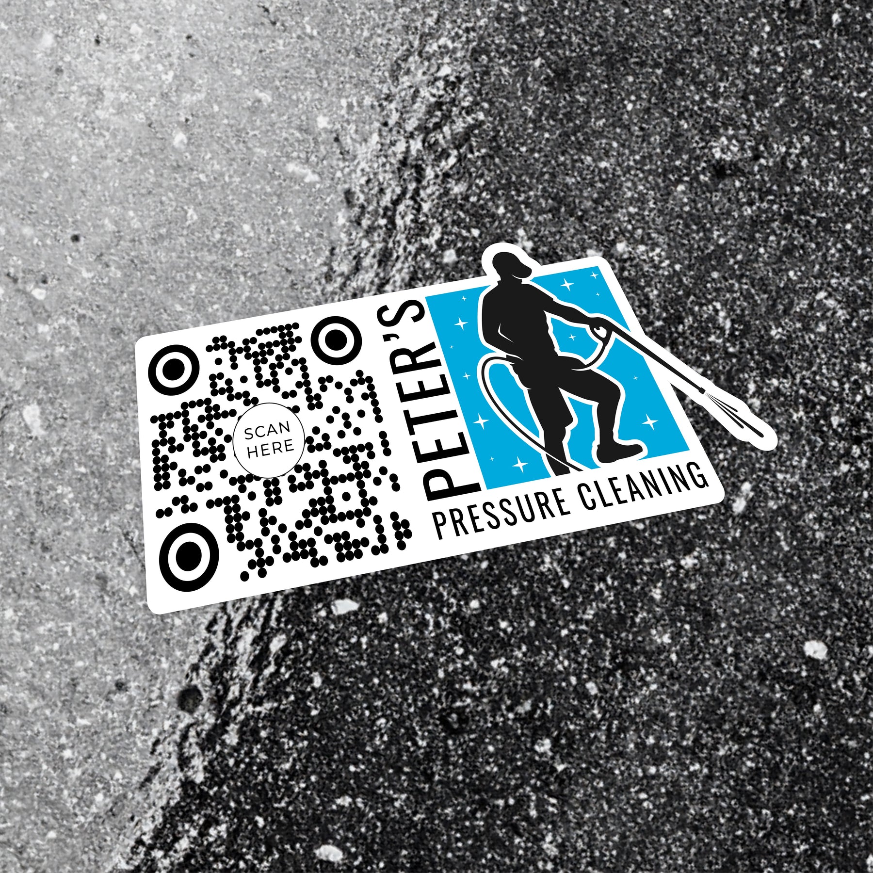 100 3" QR Code Custom Stickers Stickerine.com