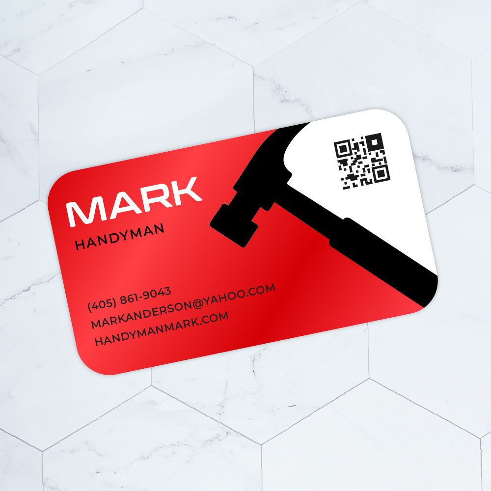 Business Card Stickers Stickerine.com