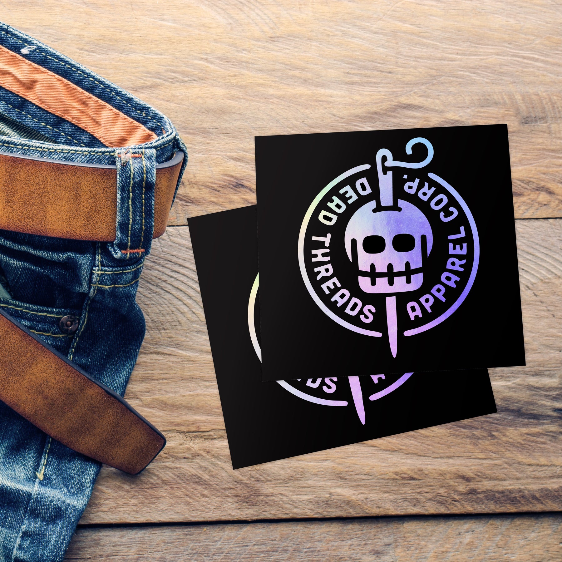 200 2.5" Holographic Custom Stickers Stickerine.com