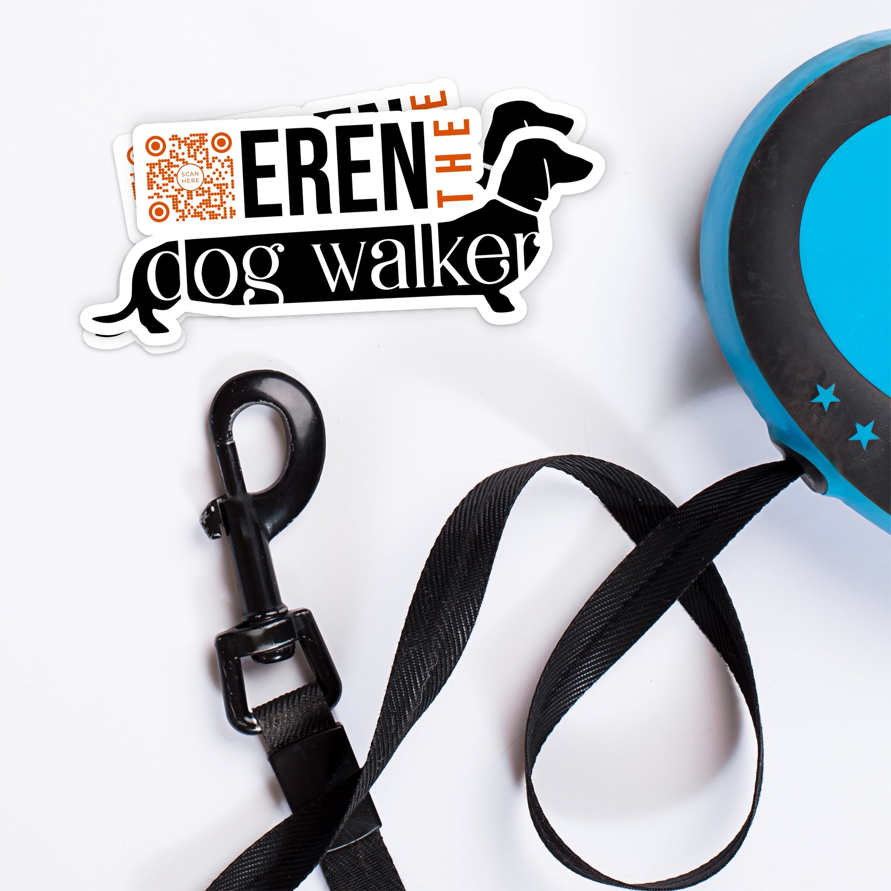 100 3" QR Code Custom Stickers Stickerine.com