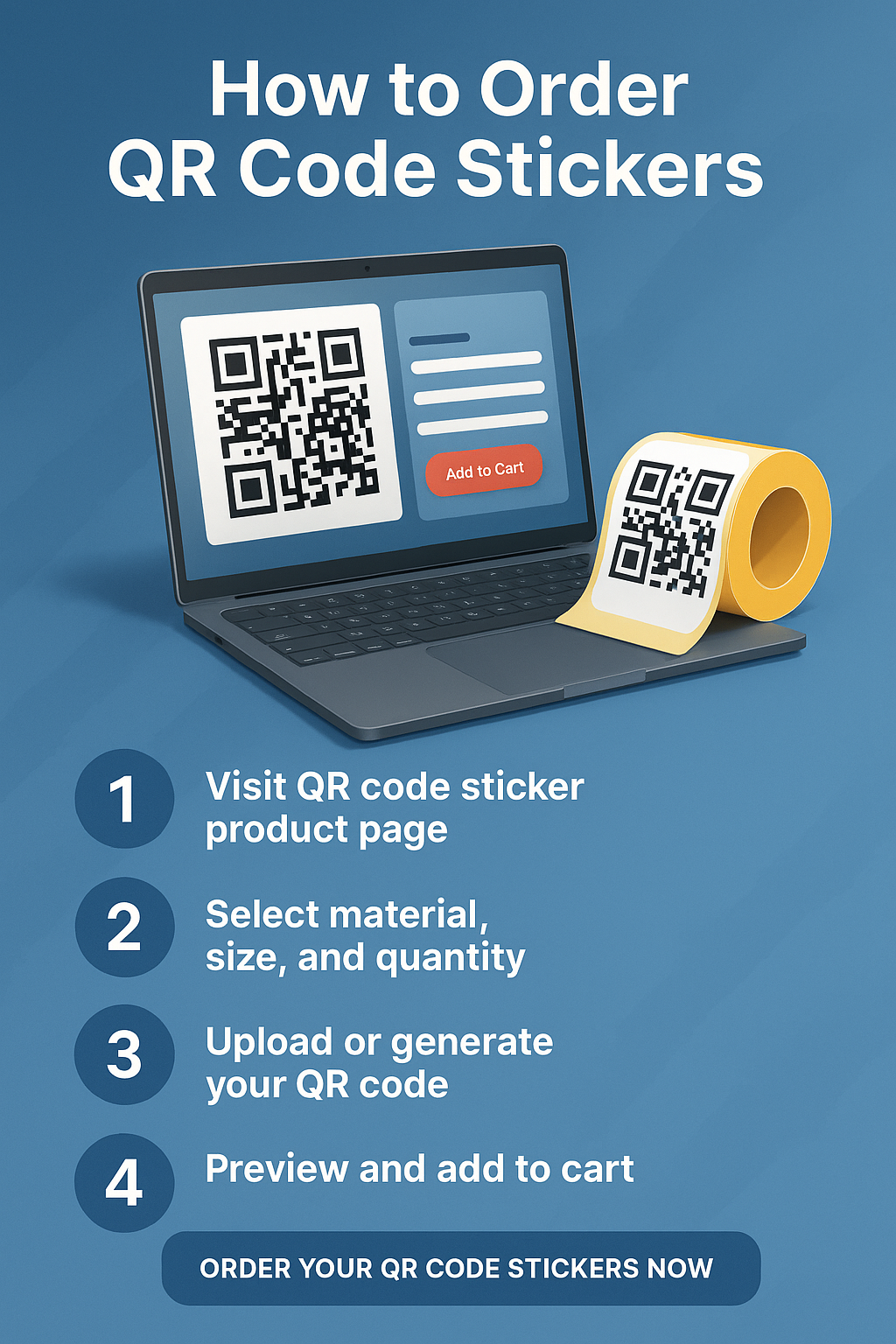 How to Order QR Code Stickers the Easy Way
