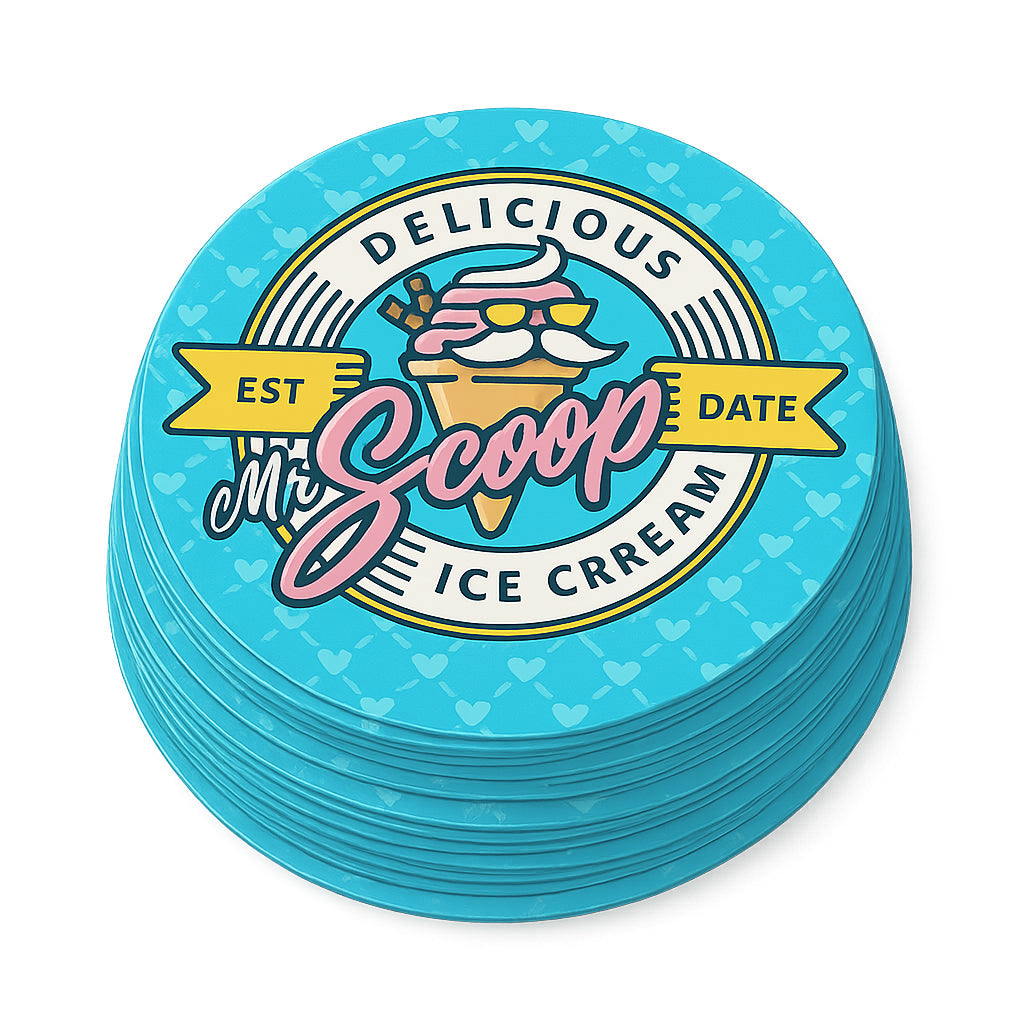 Circle Sticker Example 3