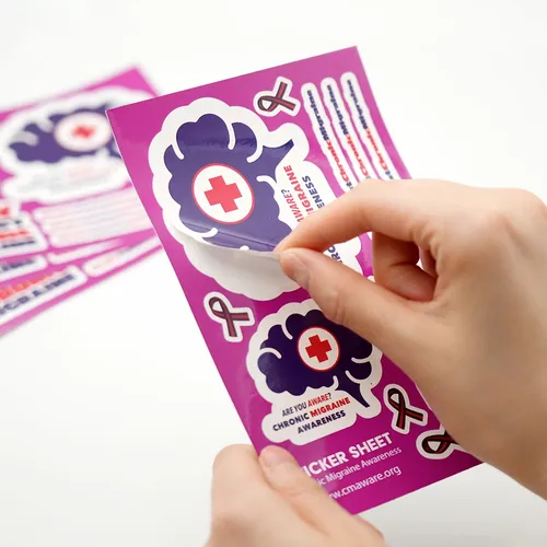 Sticker Sheet Peeling Kiss-Cut Stickers